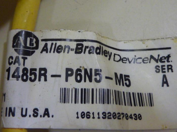 ALLEN BRADLEY Patchcord 1485R-P6N5-M5 SER A #61757