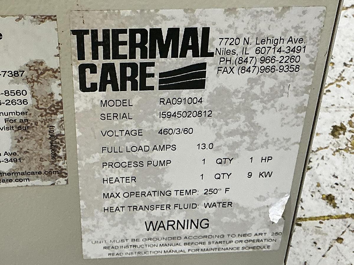 Used THERMAL CARE RA091004