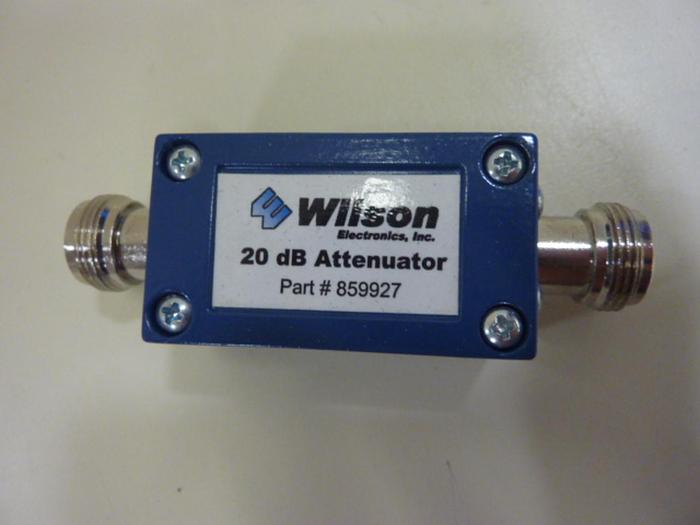 WILSON ELECTRONICS 20 dB Attenuator 859927 #61386