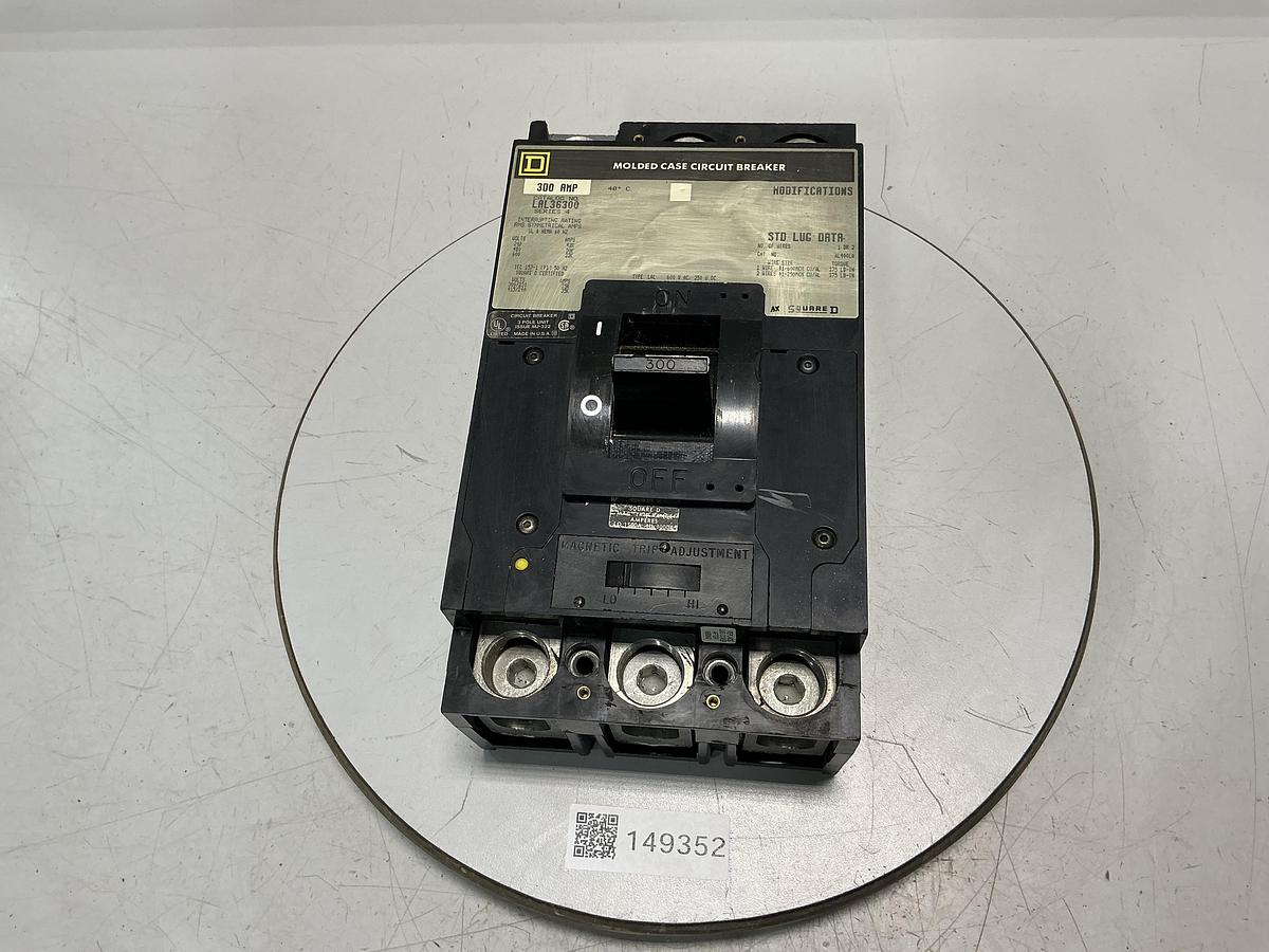 Used SQUARE D LAL36300