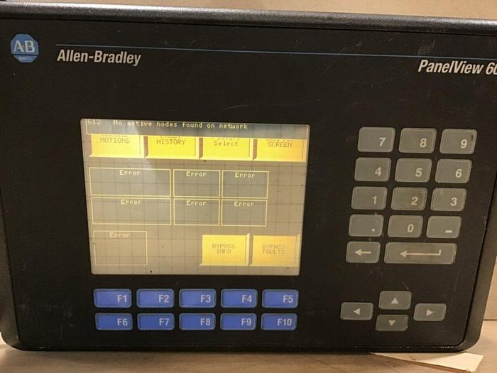 Used ALLEN BRADLEY Operator Interface 2711-B6C2 SER B Used