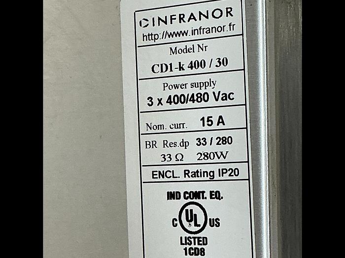 Used INFRANOR CD1-K 400/30
