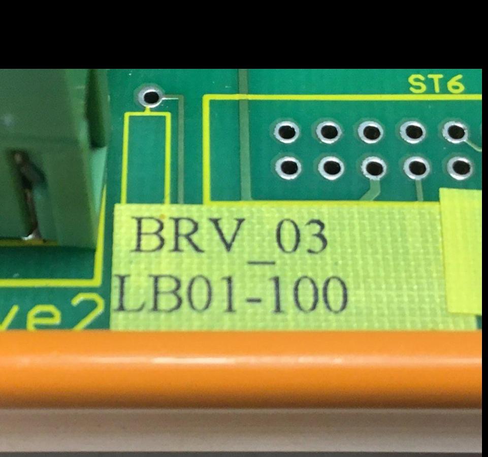 Used PHOENIX-RAY SYSTEMS Circuit Board BRV_03 LB01-100 USED