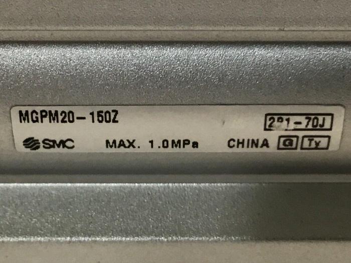 Used SMC Air Cylinder MGPM20-150Z #115240