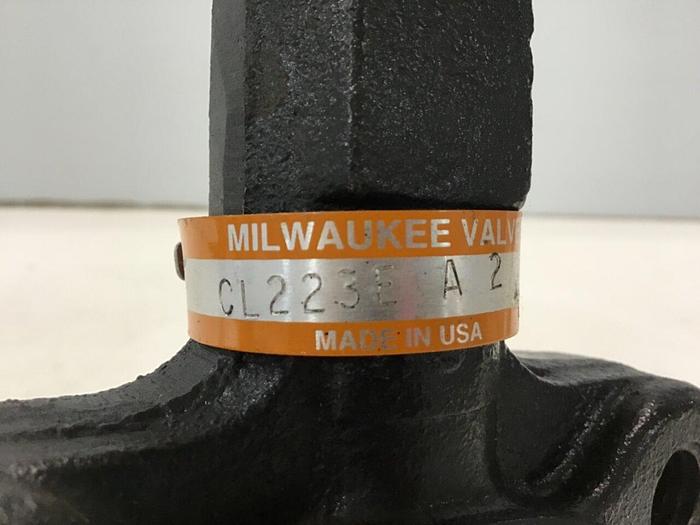 Used MILWAUKEE Butterfly Valve CL223EA2 #126045