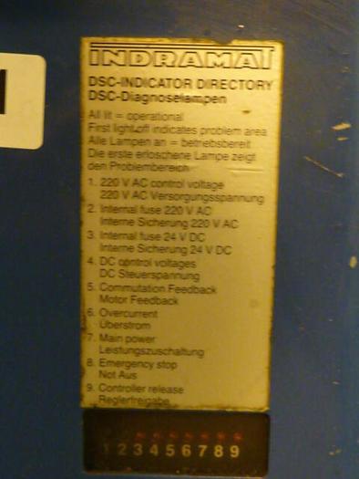 Used INDRAMAT AC-Servo Programming Module PROG601 Used