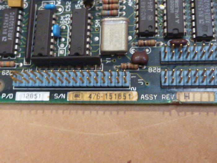 Used DATA TECHNOLOGY Circuit Board 5150BX1 #32284