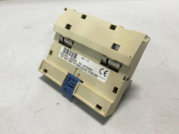 Used SIGMATEK Terminal Base Module DKL025 05-024-025-D #131245