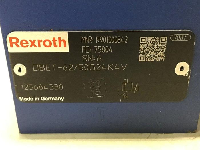 Used REXROTH Valve DBET-62/50G24K4V Used