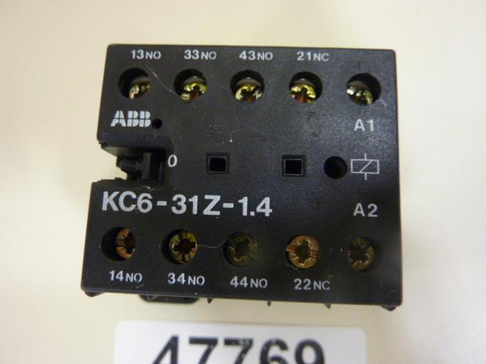Used ABB Contactor KC6-31Z-1.4 USED