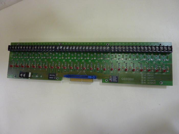 Used GORDOS I/O Circuit Board PB-24-V #55184
