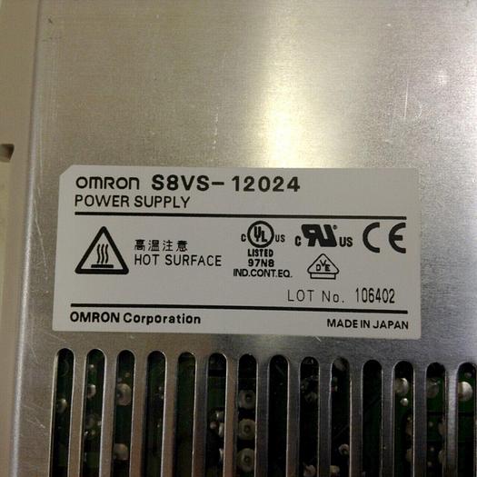 Used OMRON Power Supply S8VS-12024 #81127