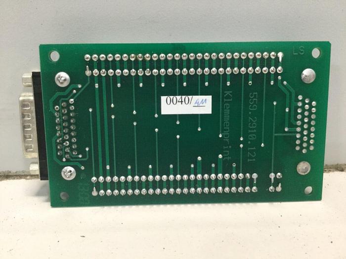 Used KLEMMENPRINT Circuit Board 559.2910.121 Used
