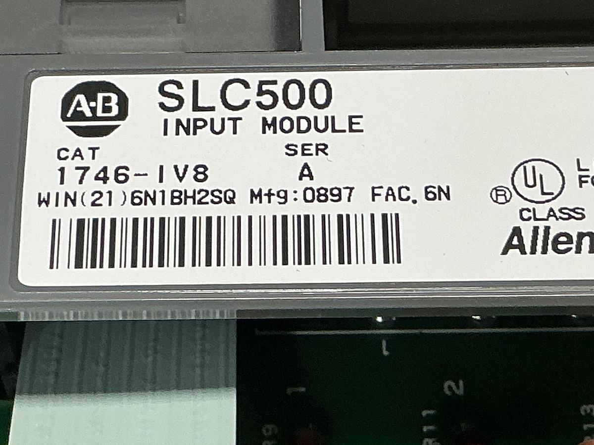 Used ALLEN BRADLEY 1747-L20A / 1746-A2 Power Supply & Rack USED #150827