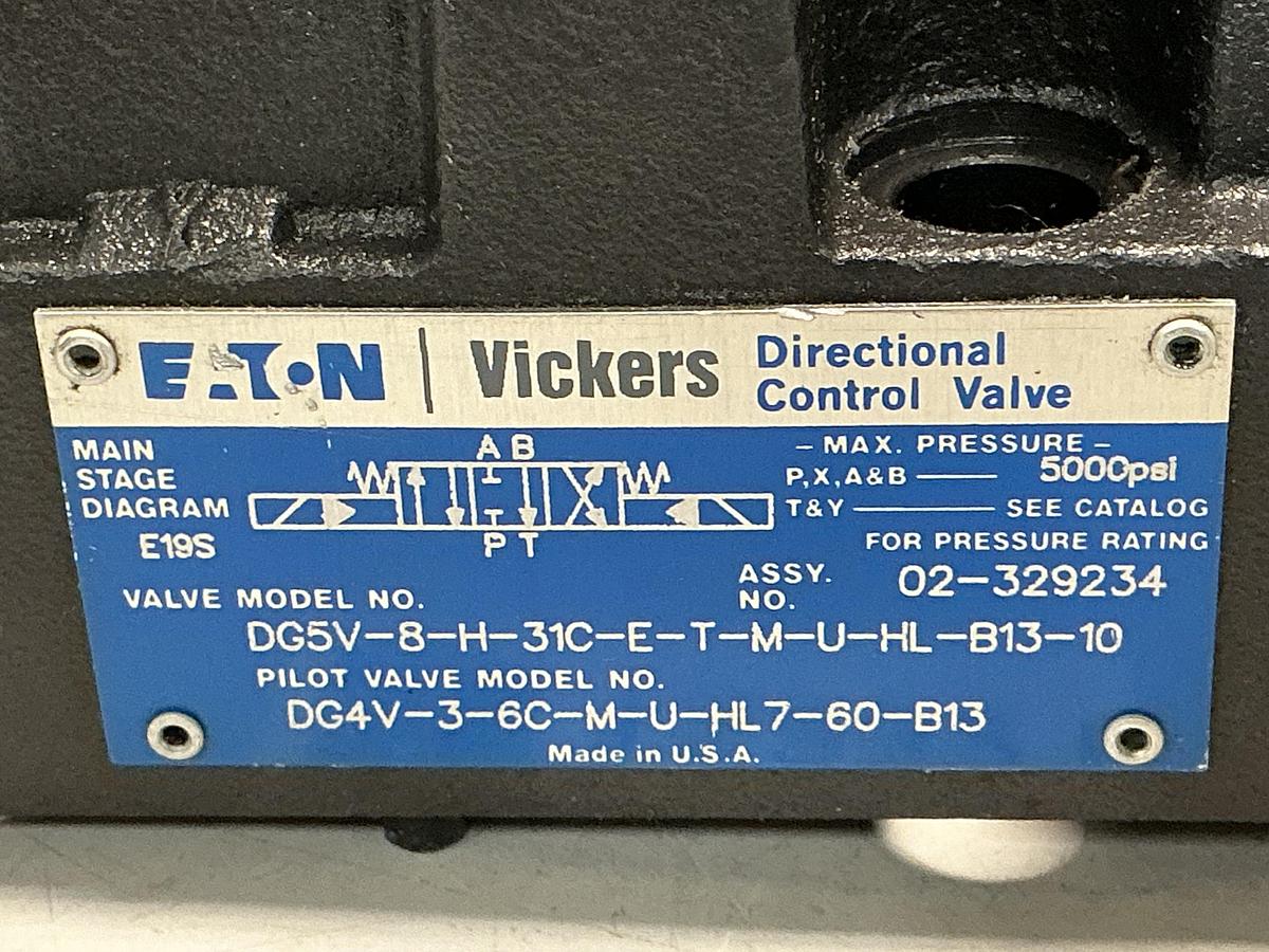 Used VICKERS DG4V-3-6C-M-U-HL7-60-B13