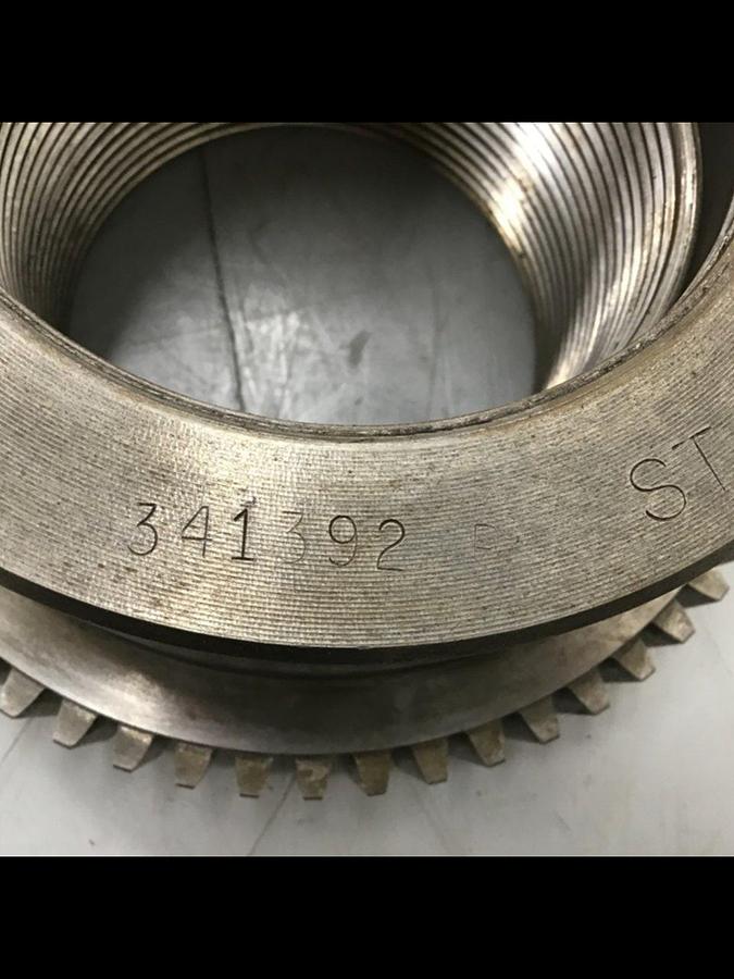 Used VAN DORN Die Height /Adjustable Tie Bar Nut 341392 ST #141572