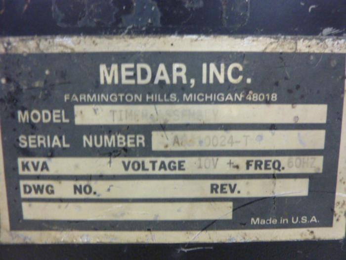 Used MEDAR Timer Assembly TIMER ASSEMBLY #60450