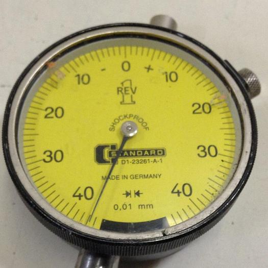 Used STANDARD Shockproof Dial Indicator D1-23261-A-1 #83803