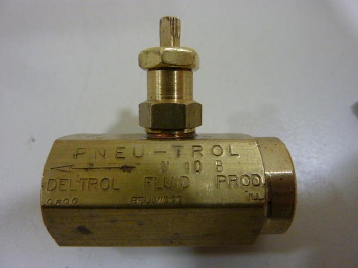 DELTROL CONTROLS Flow Control Needle Valve 10000-76 #52052
