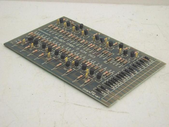 Used BOY MACHINES Circuit Board GMBH 9 634 063 #6803