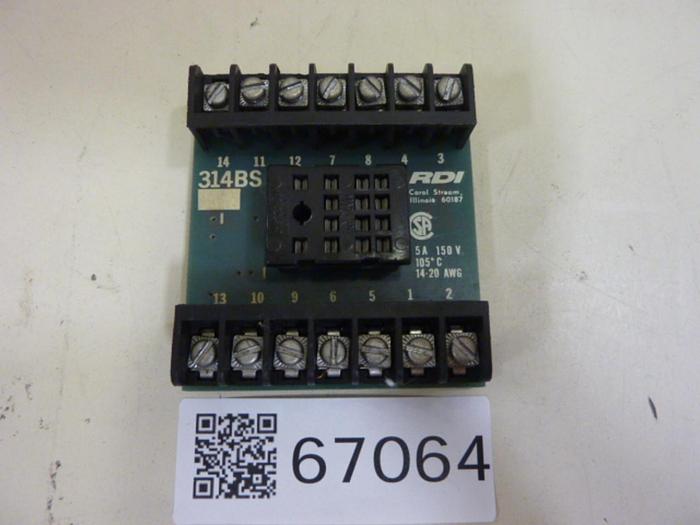 Used RDI Relay Base 314BS #67064