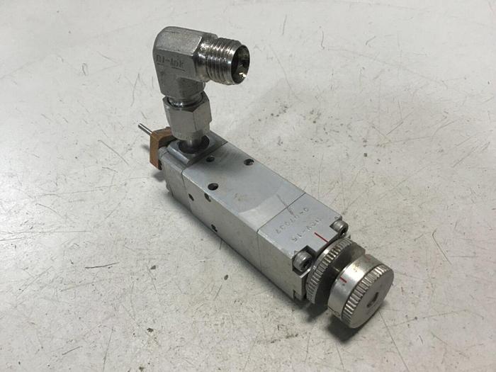 Used MUSASHI ELECTRIC KEIKI Pneumatic Dispenser Valve NCV-15 #120945