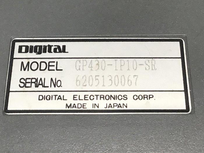 Used DIGITAL ELECTRONICS Cable GP430-IP10-SR #128545