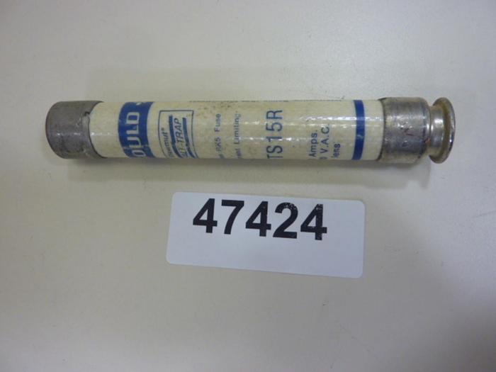 Used GOULD / SHAWMUT 15 Amp Fuse FTS15R #47424