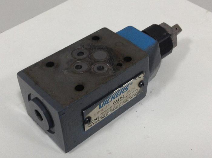 Used VICKERS Relief Valve CVGC 3 W 125 10 #89730