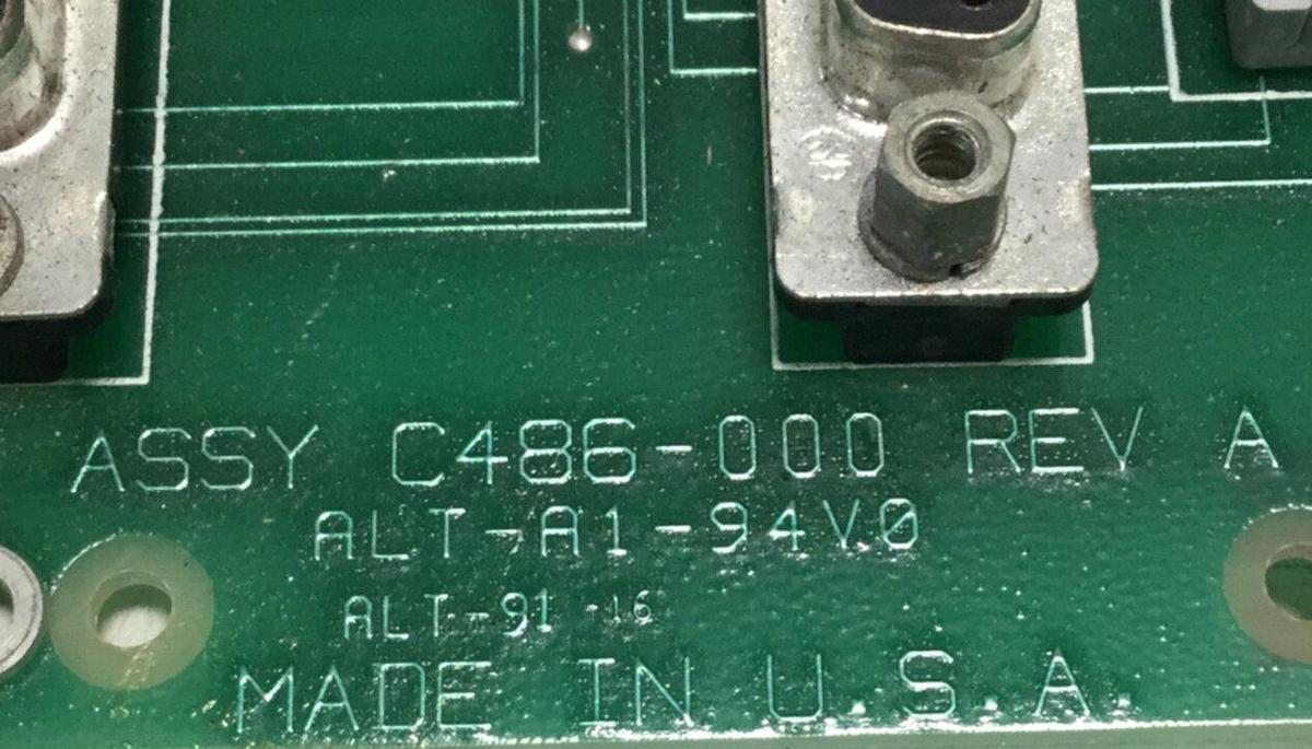 Used SCHNEIDER ELECTRIC Circuit Board C486-000 USED