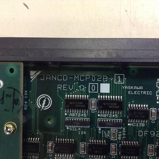 Used YASKAWA Circuit Board JANCD-MCP02B-1 REV D #76704