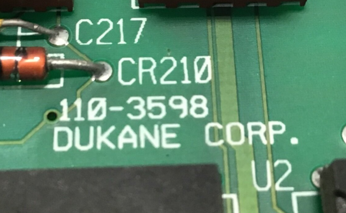 Used DUKANE Board 218-1084-00 USED 