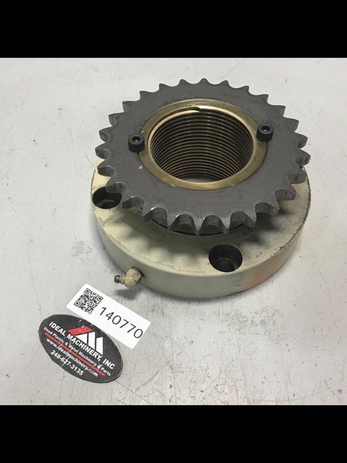 Used CINCINNATI MILACRON Die Height Adjustable Tie Bar Nut VT165-5 / PART USED