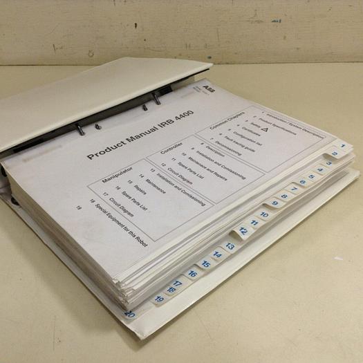 Used ABB Product Manual 3HAC 7635-1 / M2000 #70933