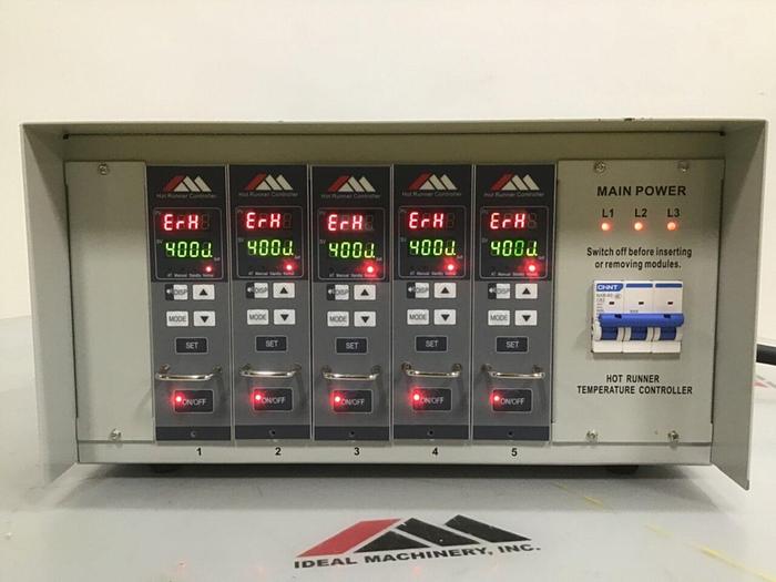 Used METAL FABRICATOR 5 Zone Hot Runner HRTC-05S/L-A1 USED