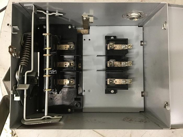 Used ITE SIEMENS 30 Amp Bus Disconnect Switch RV361G #137249