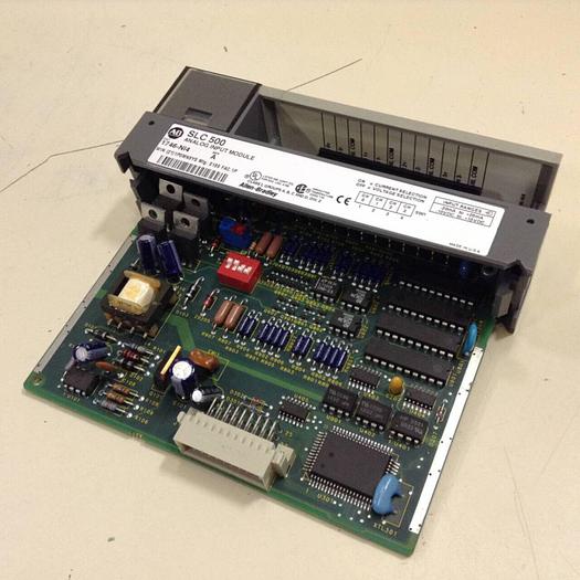 Used ALLEN BRADLEY Analog Input Module 1746-NI4 SER A #87112