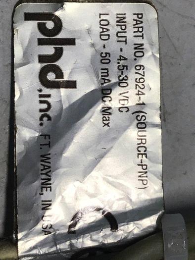 Used PHD INC Proximity Switch 67924-1 #127527