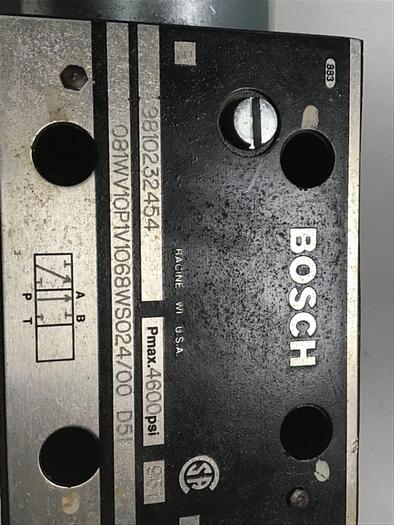 Used BOSCH Valve 9810232454 081WV10P1V1068WS024/00D51 #137638