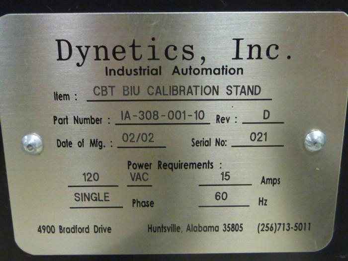 Used DYNETIC SYSTEMS Interface module IA-308-001-10 #47299