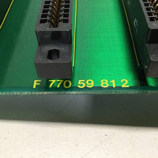Used FUJI ELECTRIC Circuit Board F770 59 81 2 F77059812 #94069