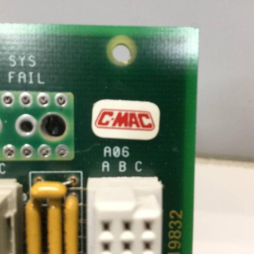 Used C-MAC Circuit Board 8160-VME106E #96445