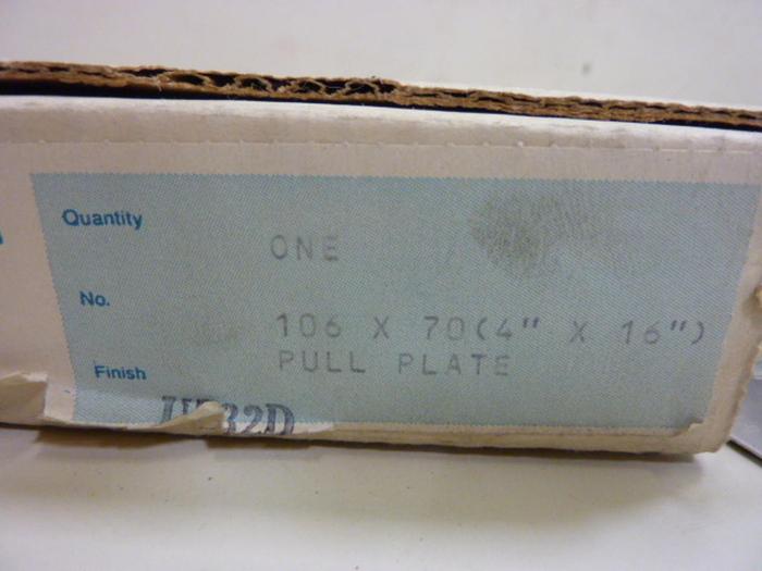 ROCKWOOD Pull Plate US32D #60270