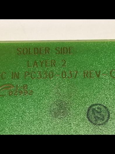Used VAN DORN DC Input Board 330037 PC330-037 Used