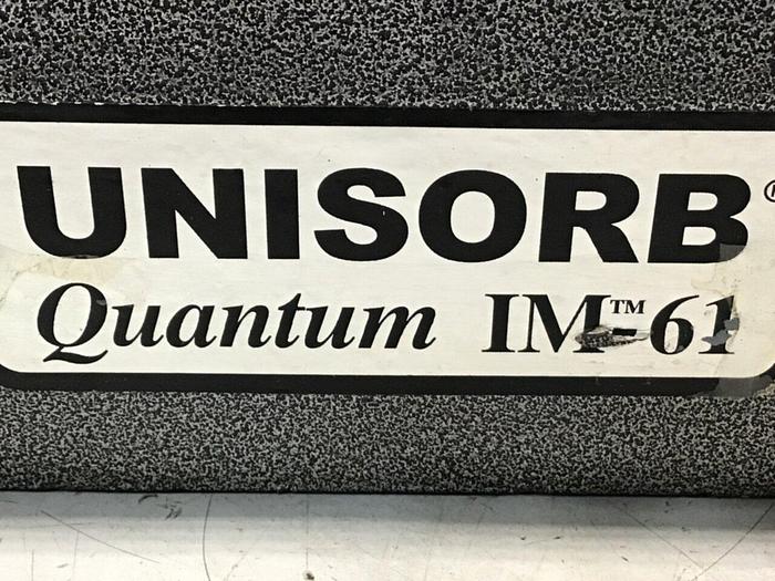 Used UNISORB Leveling Mount Pad 7 x 4 QUANTUM IM-61 #122702