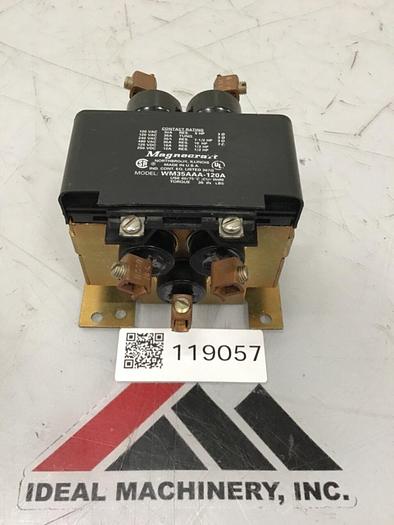 Used MAGNECRAFT Contactor WM35AAA-120A #119057