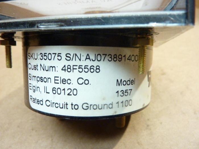 SIMPSON Current Meter 1357 #40866