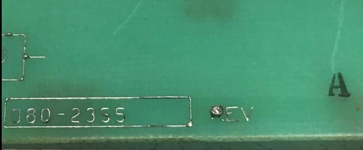 Used SCI Gate Expander Logic Circuit Board 080-2355 REV A USED
