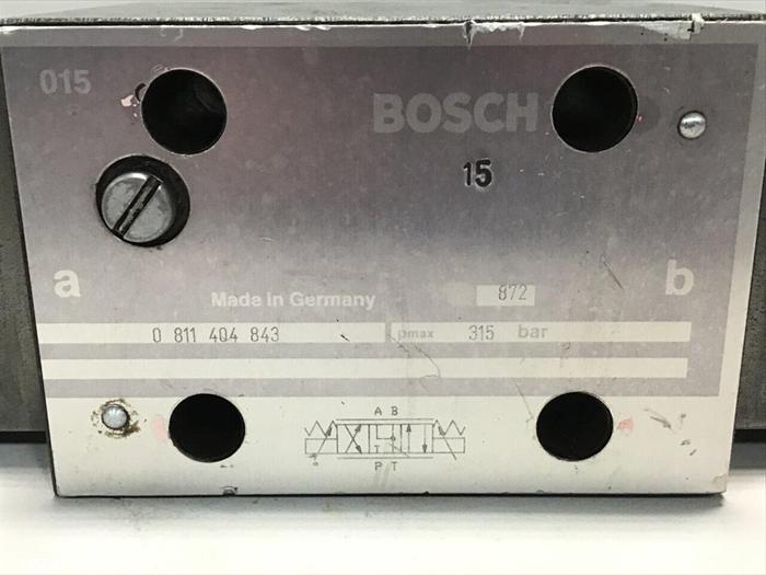 Used BOSCH Valve 0 811 404 843 Used