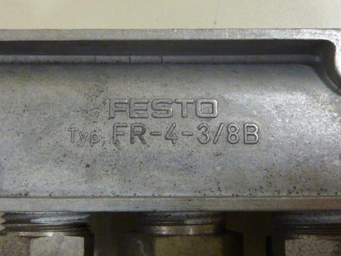 Used FESTO Manifold FR-4-3/8B #59647